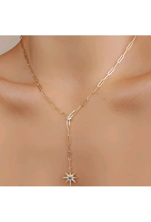 COLAR GRAVATINHA COM ESTRELA CO417-O