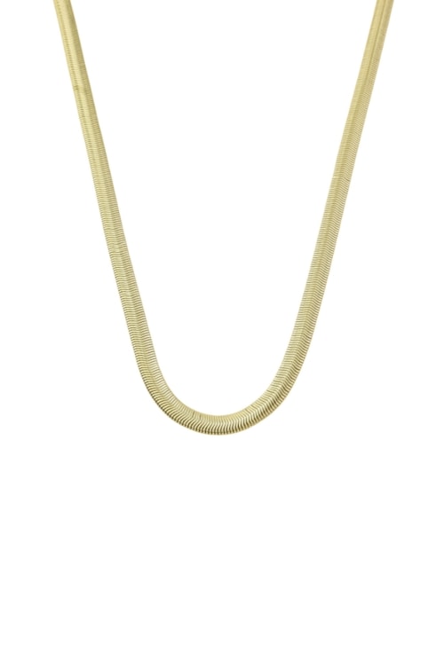 COLAR MALHA 6MM BANHADO A OURO CO886-O