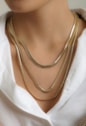COLAR MALHA 6MM BANHADO A OURO CO886-O