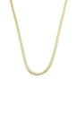 COLAR MALHA SERPENTE 4MM OURO CO887-O