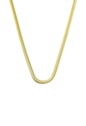 COLAR MALHA SERPENTE 5MM OURO CO888-O