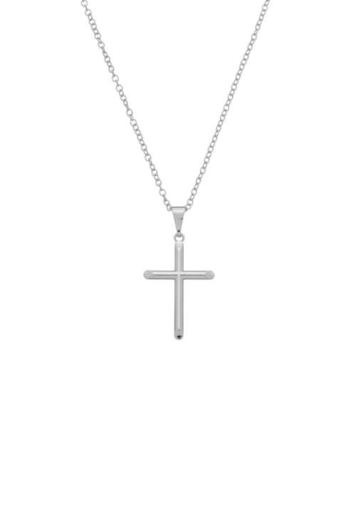 COLAR MASCULINO COM PINGENTE DE CRUZ CO581-R