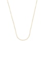 COLAR MASCULINO CORRENTE CADEADO INOX DOURADO CO777-O
