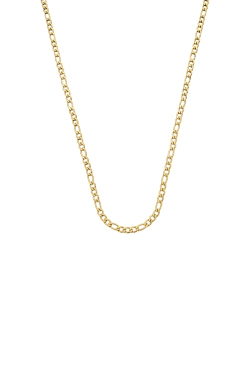 COLAR MASCULINO FÍGARO INOX DOURADO CO769-O