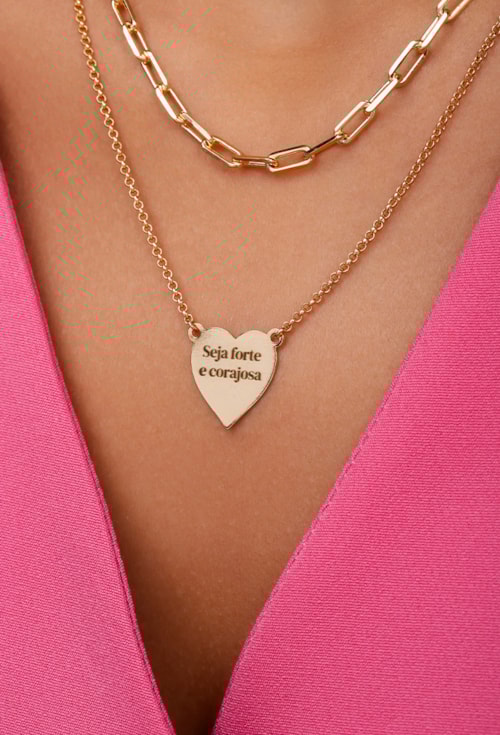 COLAR PERSONALIZADO COM FRASE PP070-O COLAR PERSONALIZADO COM FRASE PP070-O