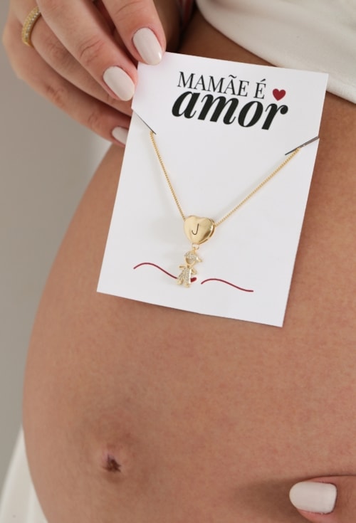 COLAR PERSONALIZADO COM PINGENTE CRAVEJADO DE MENINO PP090-O COLAR PERSONALIZADO COM PINGENTE CRAVEJADO DE MENINO PP090-O