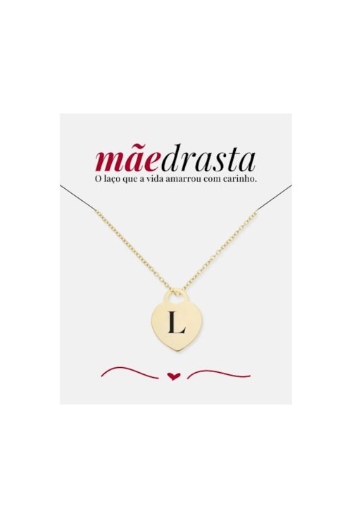 COLAR PERSONALIZADO MÃEDRASTA NO OURO PP092-O COLAR PERSONALIZADO MÃEDRASTA NO OURO PP092-O