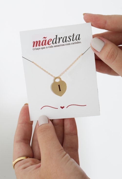 COLAR PERSONALIZADO MÃEDRASTA NO OURO PP092-O COLAR PERSONALIZADO MÃEDRASTA NO OURO PP092-O
