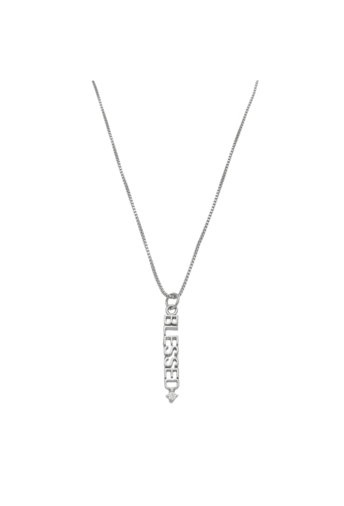 COLAR PINGENTE BLESSED NO RÓDIO CO374-R