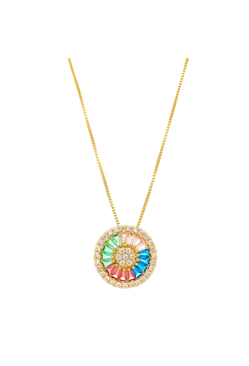 COLAR PIZZA CRAVEJADO COLORS CO369-O