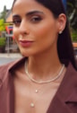 COLAR PONTO DE LUZ ZIRCÔNIA 6MM MINI INSPIRAÇÃO BANHADO OURO CO880-O