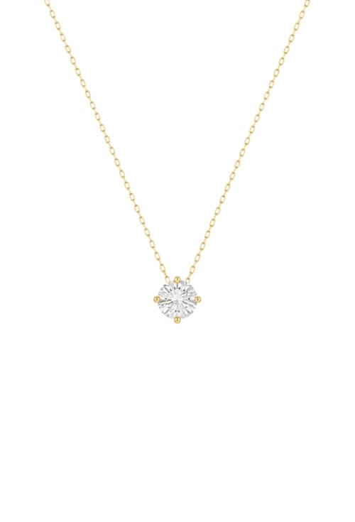 COLAR PONTO DE LUZ ZIRCÔNIA 8MM MINI INSPIRAÇÃO BANHADO OURO CO881-O