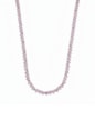 COLAR RIVIERA COM ZIRCÔNIAS KUNZITA CO814-R