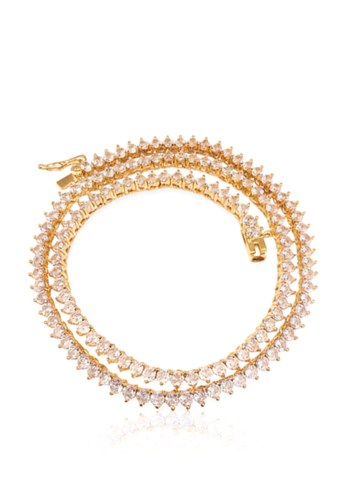 COLAR RIVIERA CRAVEJADO COM PEDRAS CRISTAL 42CM CO817-O COLAR RIVIERA CRAVEJADO COM PEDRAS CRISTAL 42CM CO817-O