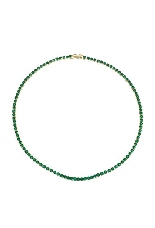 COLAR RIVIERA ESMERALDA QUE NÃO VIRA DE 3MM CO420-O COLAR RIVIERA ESMERALDA QUE NÃO VIRA DE 3MM CO420-O