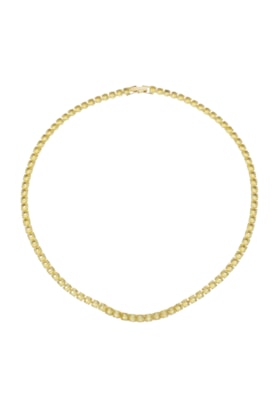 Produto COLAR RIVIERA QUE NÃO VIRA CITRINO DE 4MM CO448-O
