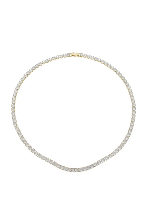 COLAR RIVIERA QUE NÃO VIRA CRISTAL DE 4MM CO448-O COLAR RIVIERA QUE NÃO VIRA CRISTAL DE 4MM CO448-O