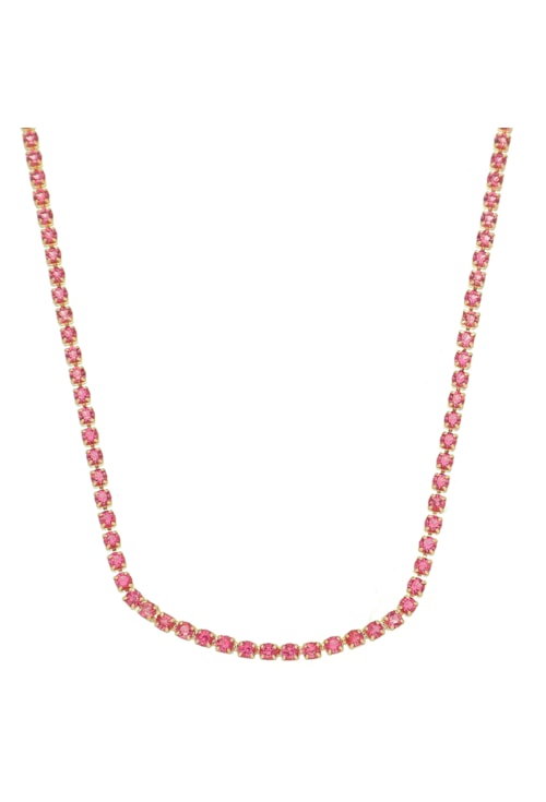 COLAR RIVIERA RUBELITA QUE NÃO VIRA DE 3MM CO420-O COLAR RIVIERA RUBELITA QUE NÃO VIRA DE 3MM CO420-O