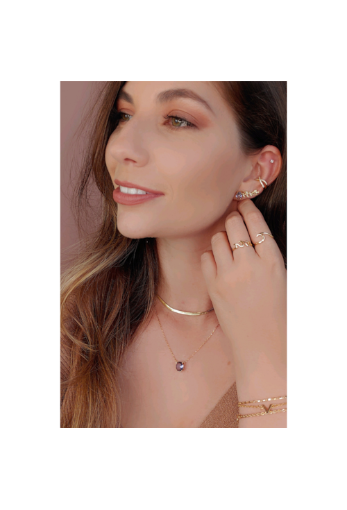CONJUNTO COM PEDRA OVAL TANZANITA CJ026-O