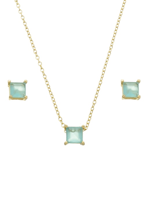 CONJUNTO CRISTAL AZUL PARAÍBA LEITOSA QUADRADO CJ028-O CONJUNTO CRISTAL AZUL PARAÍBA LEITOSA QUADRADO CJ028-O