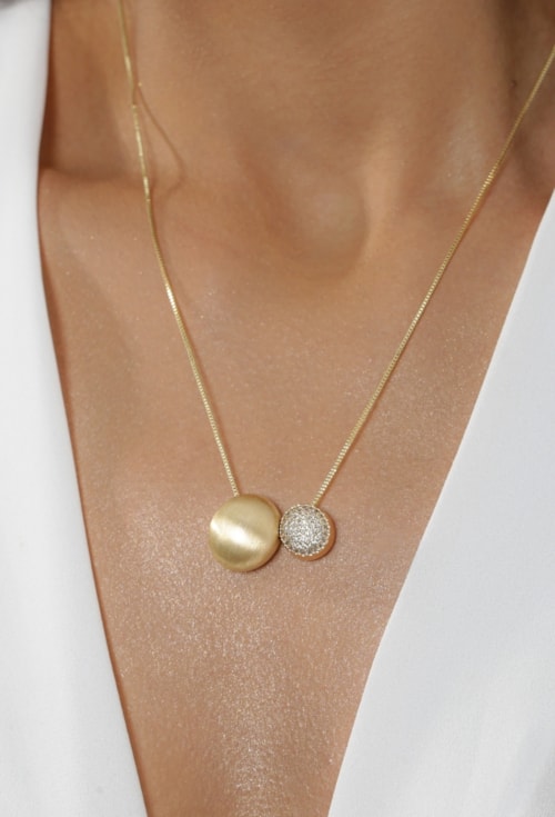 CONJUNTO ESFERAS MODERNAS OURO CJ202-O