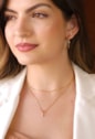 CONJUNTO GOTA CRAVEJADA COM MICRO ZIRCÔNIAS CJ127-O