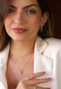 CONJUNTO GOTA CRAVEJADA COM MICRO ZIRCÔNIAS ÔNIX CJ127-O