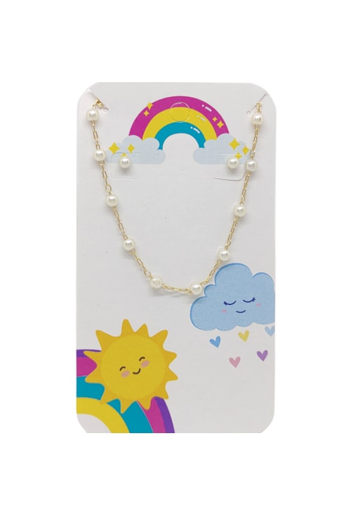 CONJUNTO INFANTIL DE PÉROLAS CJ045-O CONJUNTO INFANTIL DE PÉROLAS CJ045-O