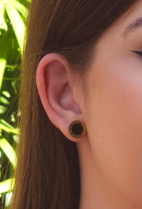 CONJUNTO INSPIRAÇÃO ÔNIX AÇO INOX DOURADO CJ132-AD CONJUNTO INSPIRAÇÃO ÔNIX AÇO INOX DOURADO CJ132-AD