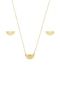 CONJUNTO LEQUE DELICADO NO OURO CJ136-O