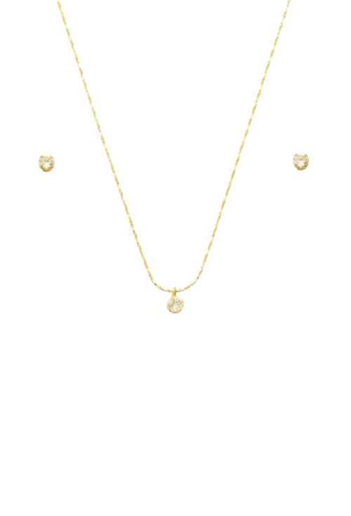 CONJUNTO PONTO DE LUZ CRISTAL CJ107-O