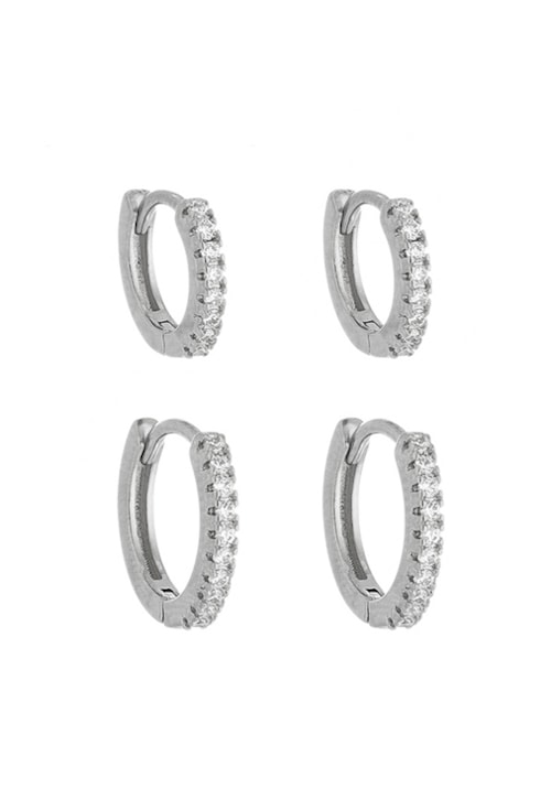 DUO DE ARGOLINHAS CRAVEJADAS BM1214-R
