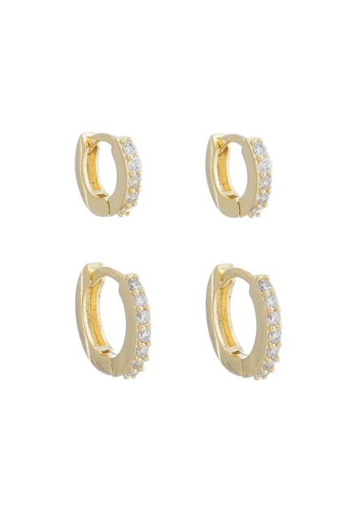 DUPLA DE ARGOLINHAS CRAVEJADAS BM1436-O