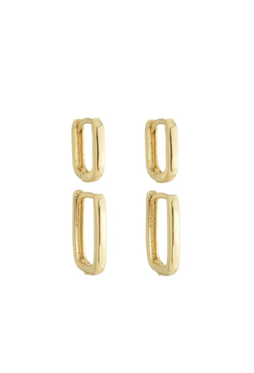 DUPLA DE ARGOLINHAS MINIMALISTAS NO OURO BM1680-O