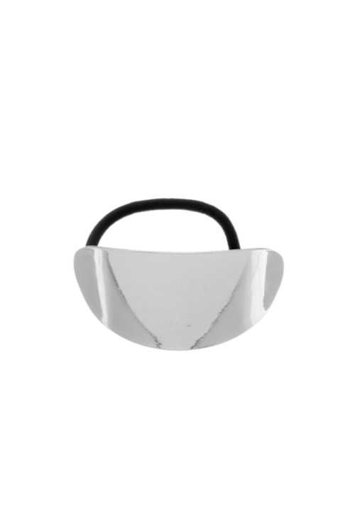 ELÁSTICO DE CABELO COM METAL OVAL NO RÓDIO AC007-R ELÁSTICO DE CABELO COM METAL OVAL NO RÓDIO AC007-R