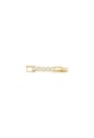 EXTENSOR RIVIERA COM ZIRCÔNIAS 3MM BANHADO A OURO AC011-0