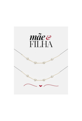 Produto KIT DE PULSEIRAS MÃE E FILHA NO OURO PM441-O