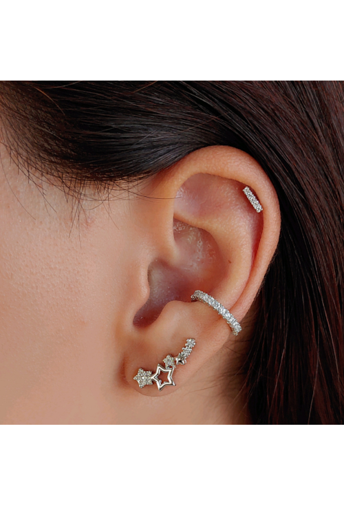 PIERCING BARRINHA CRAVEJADA NO RÓDIO BM710-R