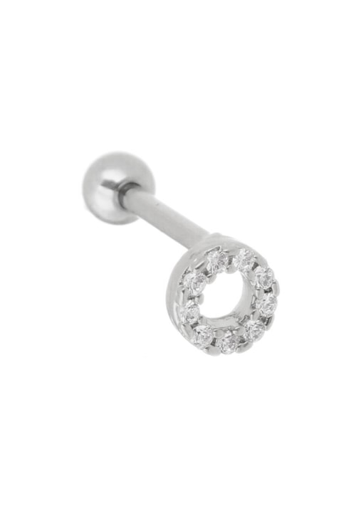 PIERCING DE CÍRCULO VAZADO NO RÓDIO BM726-R PIERCING DE CÍRCULO VAZADO NO RÓDIO BM726-R