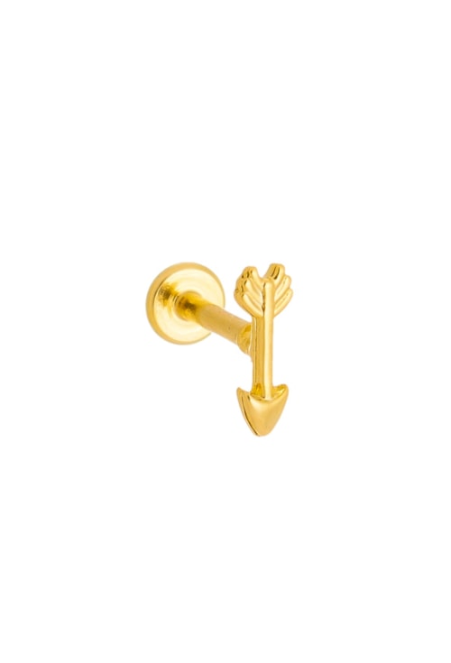 PIERCING DE FLECHA NO OURO BM720-O