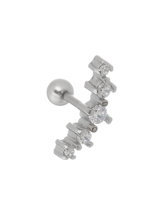 PIERCING DE FURO CLUSTER COM ZIRCÔNIAS BM660-A