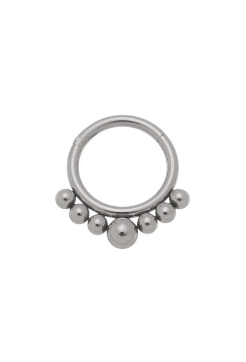 PIERCING DE FURO COM BOLINHAS PEQUENO BM657-A