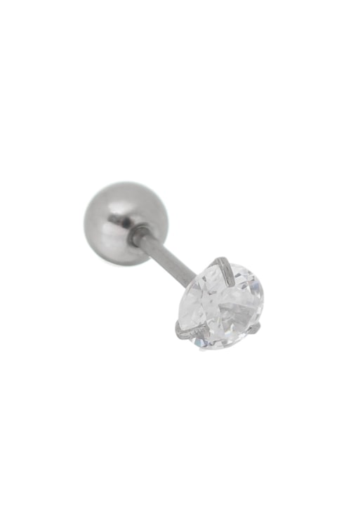 PIERCING DE FURO COM ZIRCÔNIA MÉDIA BM640-A