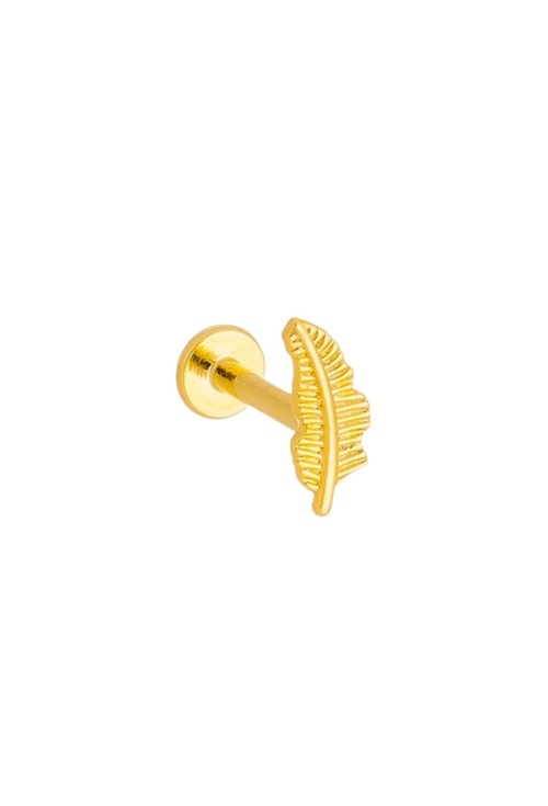 PIERCING DE PENA NO OURO BM718-O