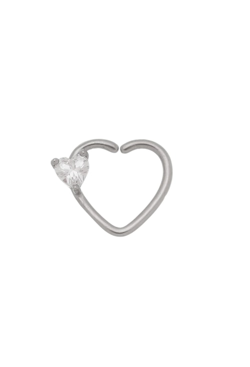PIERCING DE TORÇÃO CORAÇÃO COM ZIRCÔNIA BM663-A PIERCING DE TORÇÃO CORAÇÃO COM ZIRCÔNIA BM663-A
