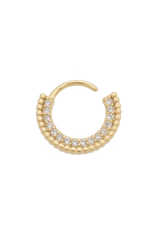 PIERCING DE TORÇÃO CRAVEJADO LUXO BM1111-O PIERCING DE TORÇÃO CRAVEJADO LUXO BM1111-O