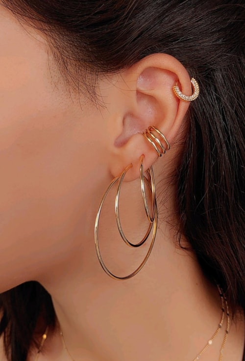 PIERCING DE TORÇÃO CRAVEJADO LUXO BM1111-O PIERCING DE TORÇÃO CRAVEJADO LUXO BM1111-O