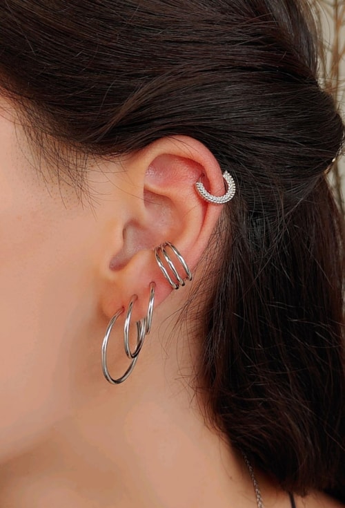PIERCING DE TORÇÃO CRAVEJADO LUXO BM1111-R PIERCING DE TORÇÃO CRAVEJADO LUXO BM1111-R