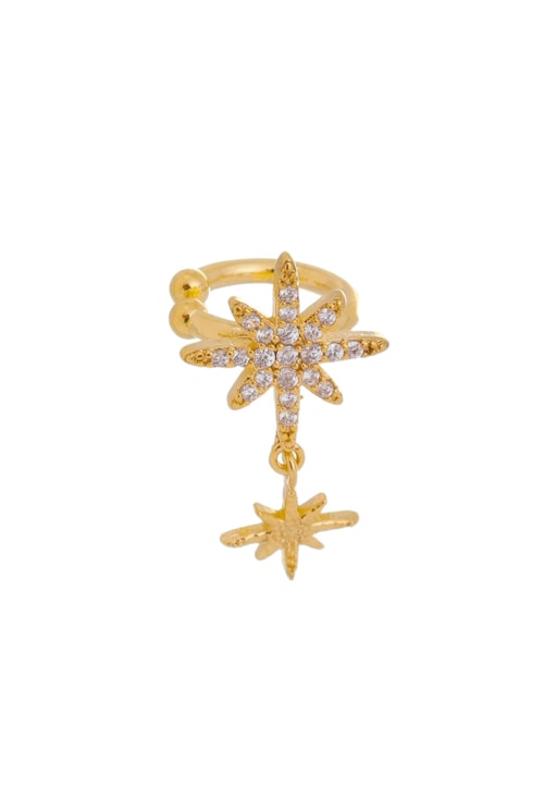PIERCING FAKE COM ESTRELA CRAVEJADO CRISTAL BM815-O PIERCING FAKE COM ESTRELA CRAVEJADO CRISTAL BM815-O