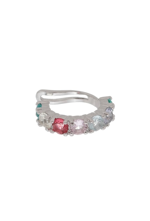 PIERCING FAKE COM PEDRAS RAINBOW BM1207-R